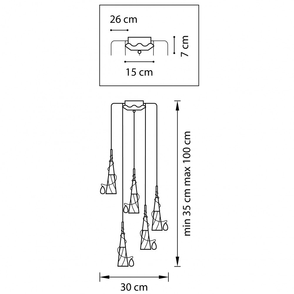 Lightstar *** (SD1105/5) Люстра AEREO 5х25W G9 gold foil (в комплекте) Lightstar *** (SD1105/5) Люстра AEREO 5х25W G9 gold foil (в комплекте)